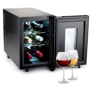 Vinoteca alpina para 6 botellas elegante