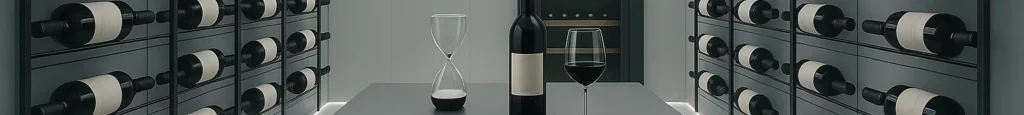 Banner bodega moderna conservar vino