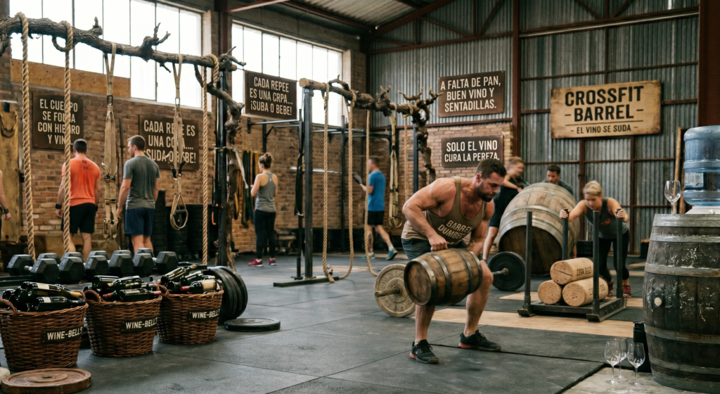Calorias del vino y crossfit barrel tbb el sabio borracho